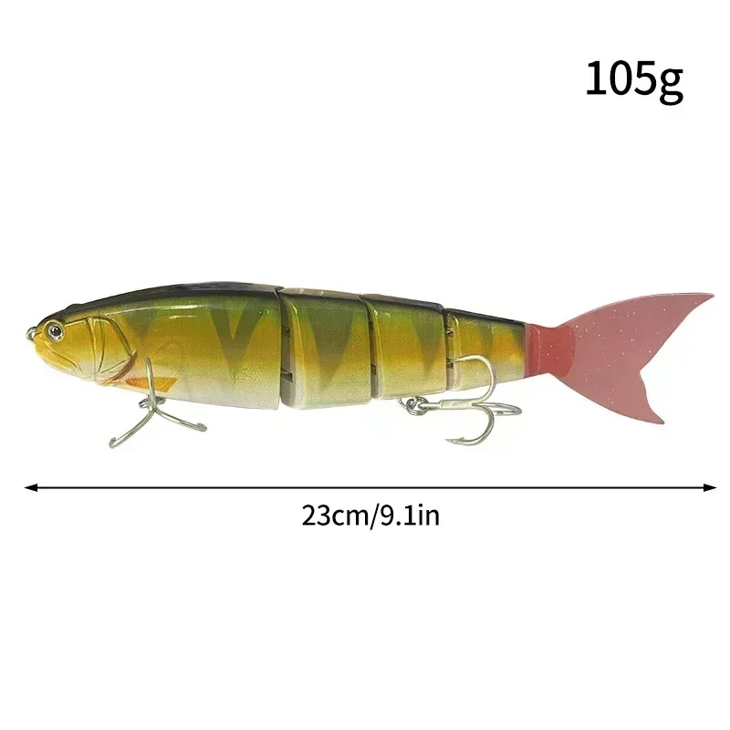 Balam 낚시 미끼 230mm 싱킹 Swimbait Balam 미끼 공동 거대한 큰 미끼베이스 메기 하드 Swimbait balam leurre peche
