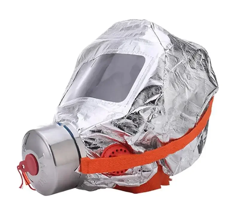 Fire Eacape Face Mask Self-rescue Respirator Gas Mask Smoke Protective Face Cover Personal Emergency Escape Hood Self-rescue
