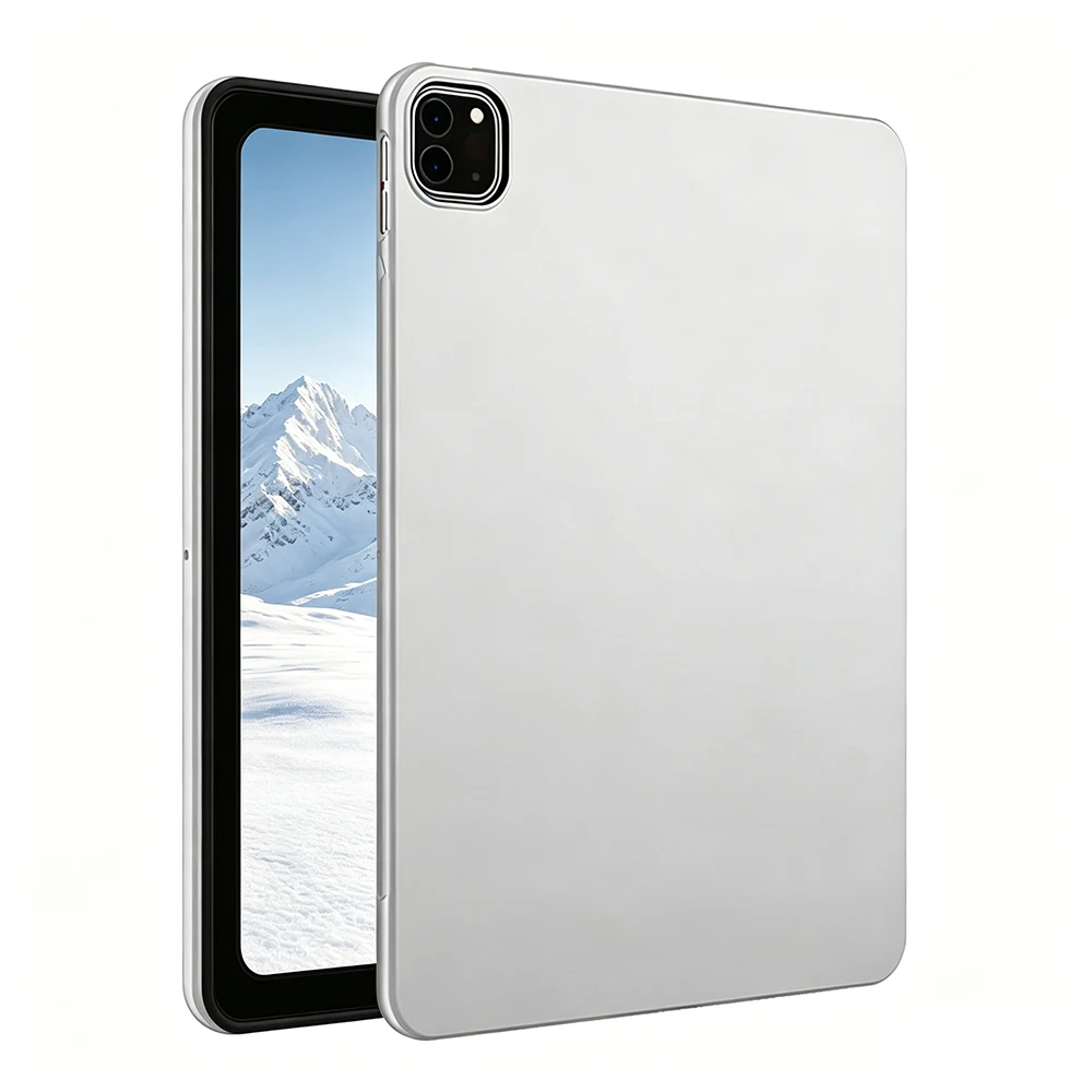 Premium Silicone Back Shell Tablet Case, Soft Protective Cover for 11-Inch and 10.9-Inch Tablets