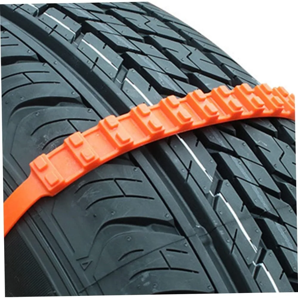 Car Snow Chains Anti Skid Tire Chains Traction Ice Mud Anti-skid Snow Anti Tire Car Plastic 10pcs