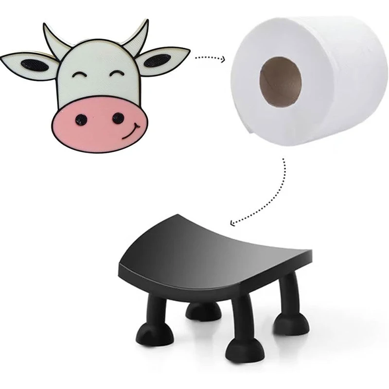 Cute Sheep Cat Shape Toilet Tissue Rack Free Standing Storage Roll Paper Holder Animal Shape Decorative Toilet Paper Rack paper towel holder,towel rack,toilet paper holder,toilet paper rack,toilet roll holder,paper towel rack