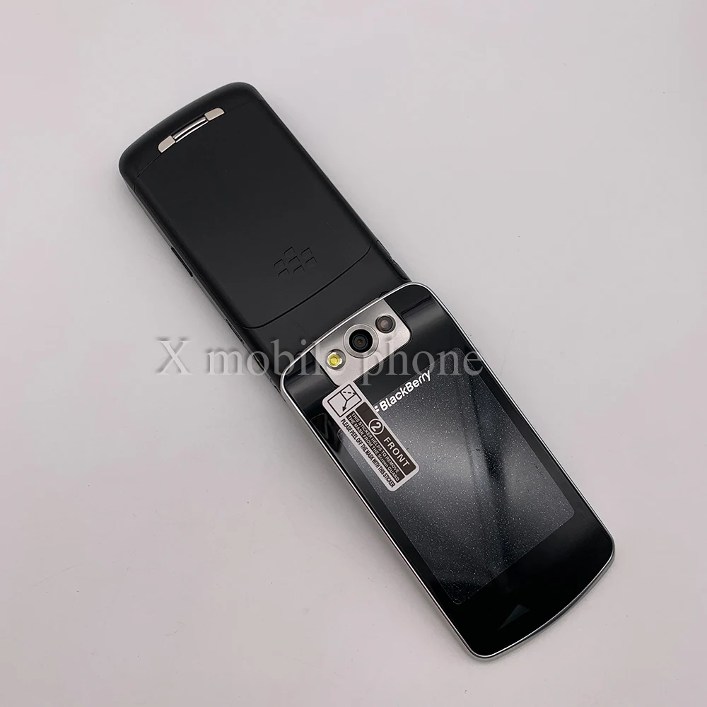 ブラックベリーパールフリップ8220再生携帯電話gsmハーフqwerty