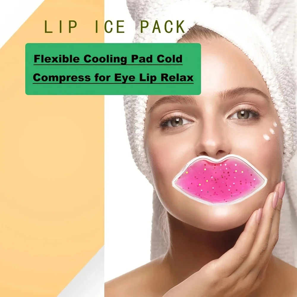 3PCS Reusable Cooling Eye Pads  Ice Cold Gel Pack Cold & Hot Therapy Microwaveable Heat Pain Relief and Eye Relax Skin Care Pads