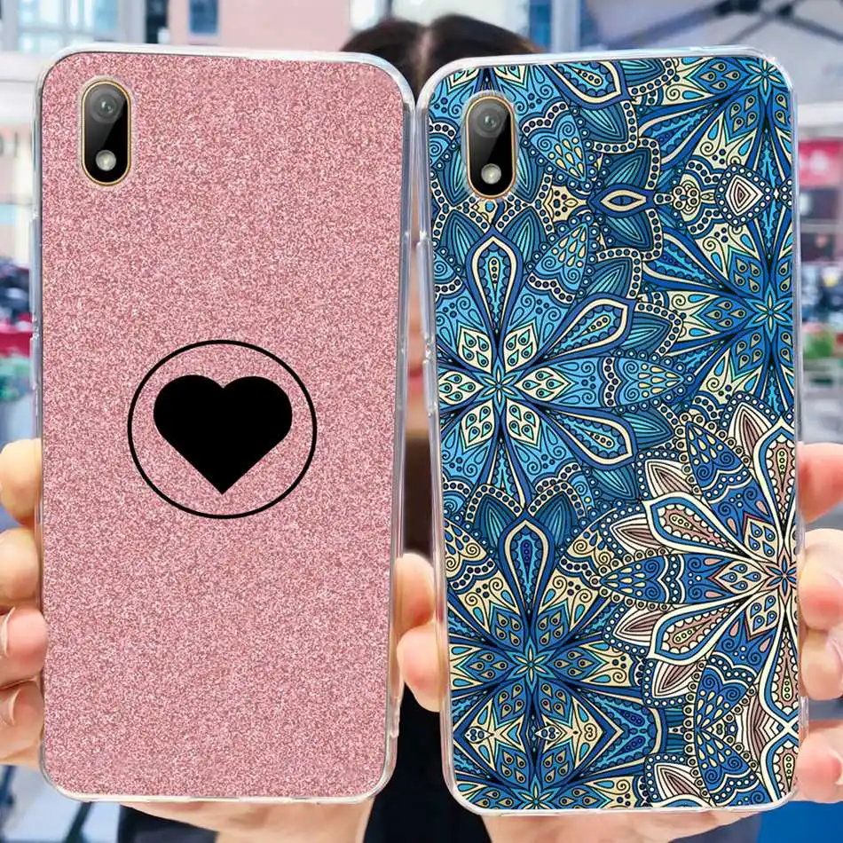 Elegant Printed Soft Silicone Clear TPU Slim Back Case