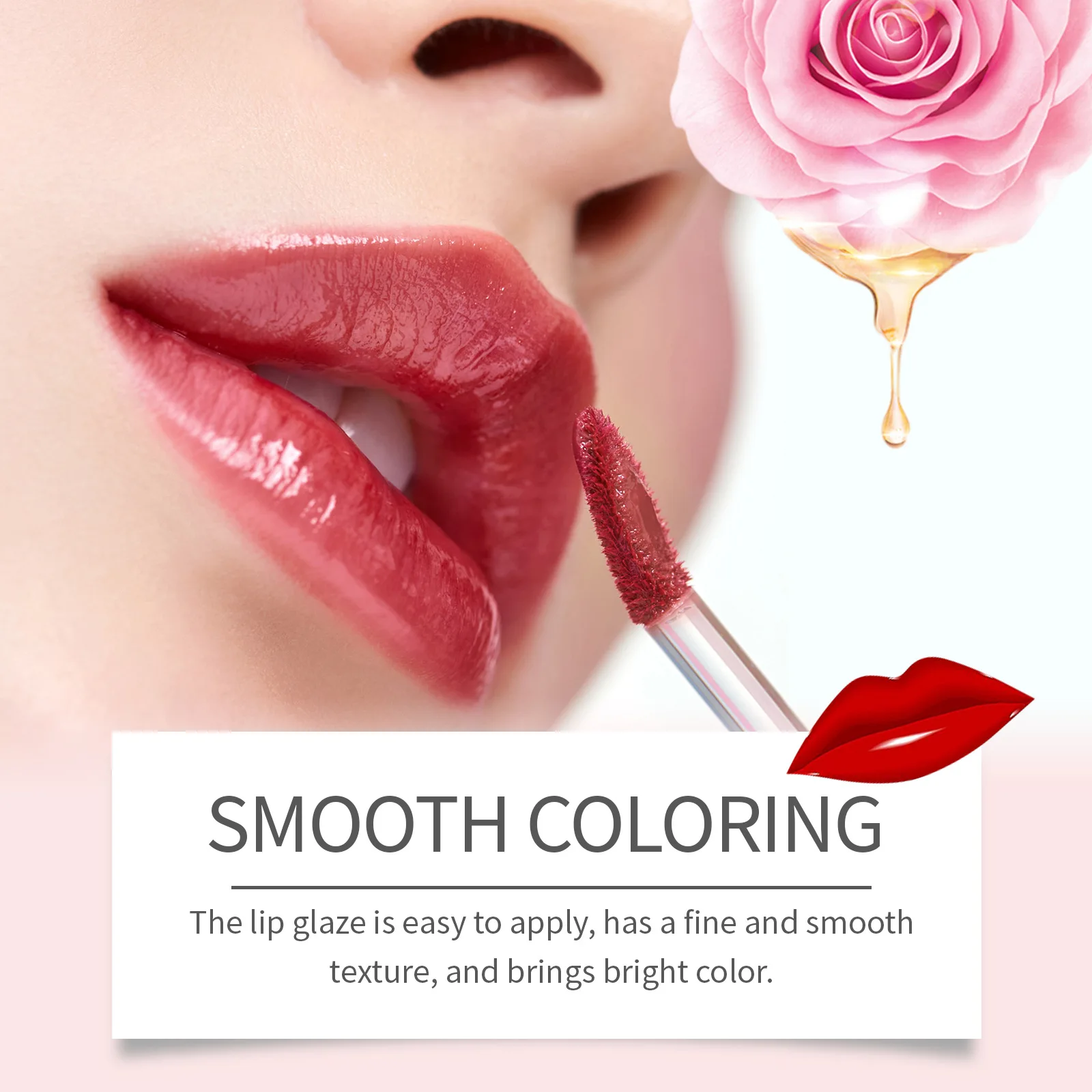 Velvet Mirror Lip Glaze Moisturize Nourishing Silky Smooth Lip Non Stick Cup Long-lasting Liquid Lipstick Makeup Cosmetics Care 4