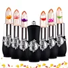 Flower Jelly Lipstick Set Temperature Change Moisturizer Flower Lip Stick Long Lasting Lip Balm Magic Color Change Lip Gloss Set 1