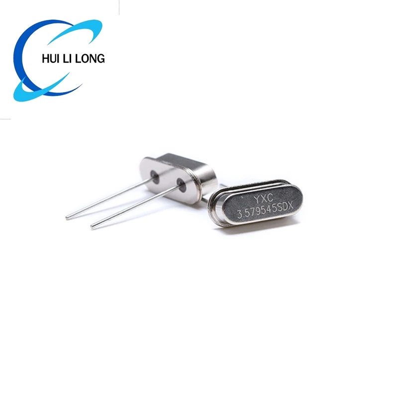HC-49S Passive Crystal Oscillator Ceramic Quartz Resonator DIP 3.579545MHz Electronic Kit 10pcs