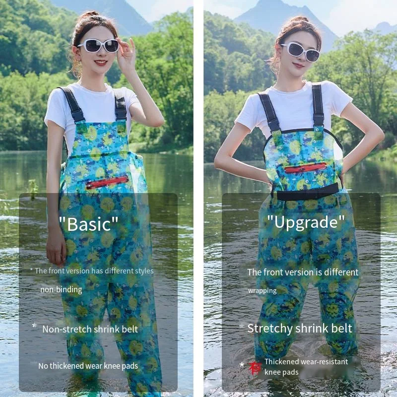 Lure Wading Pants for Lady, River Lake Fishing Waders, Travel Sea Clothing, Outdoor Waterproof Overalls, Breathable Comfort,Pink