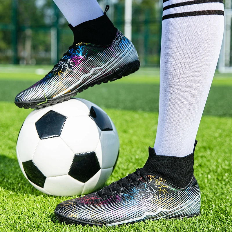 Turf Soccer Shoes Professional Football Shoes Men Outdoor Non Slip Football Field Boots Indoor Soccer Boots Man