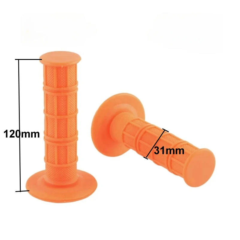 Vibrant 12-Color Universal Motorcycle Handlebar Grips