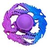 New Hand Spinner Stress Relieving Toys Keychain Plastic Toy Kid Fingertip Keyring Finger Fidget Ring Anxiety Boredom Party Gifts 6