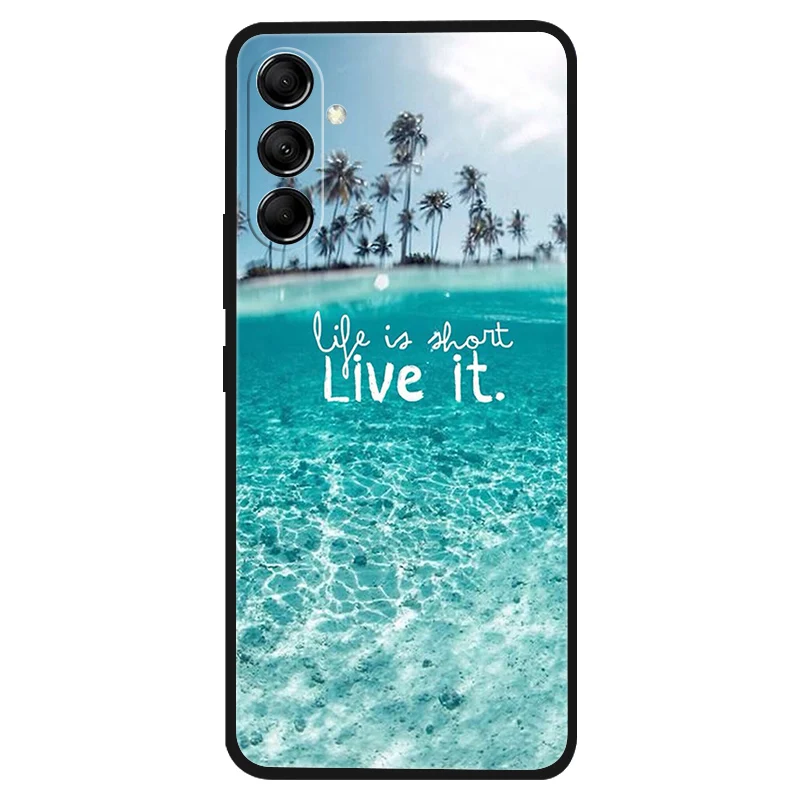 Luxury Silicone Space Soft Bumper Phone Case - Fashionable TPU Protective Cover