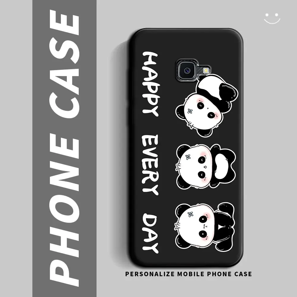 Cute Panda Shockproof Silicone Soft Phone Case for Samsung Galaxy Xcover Series
