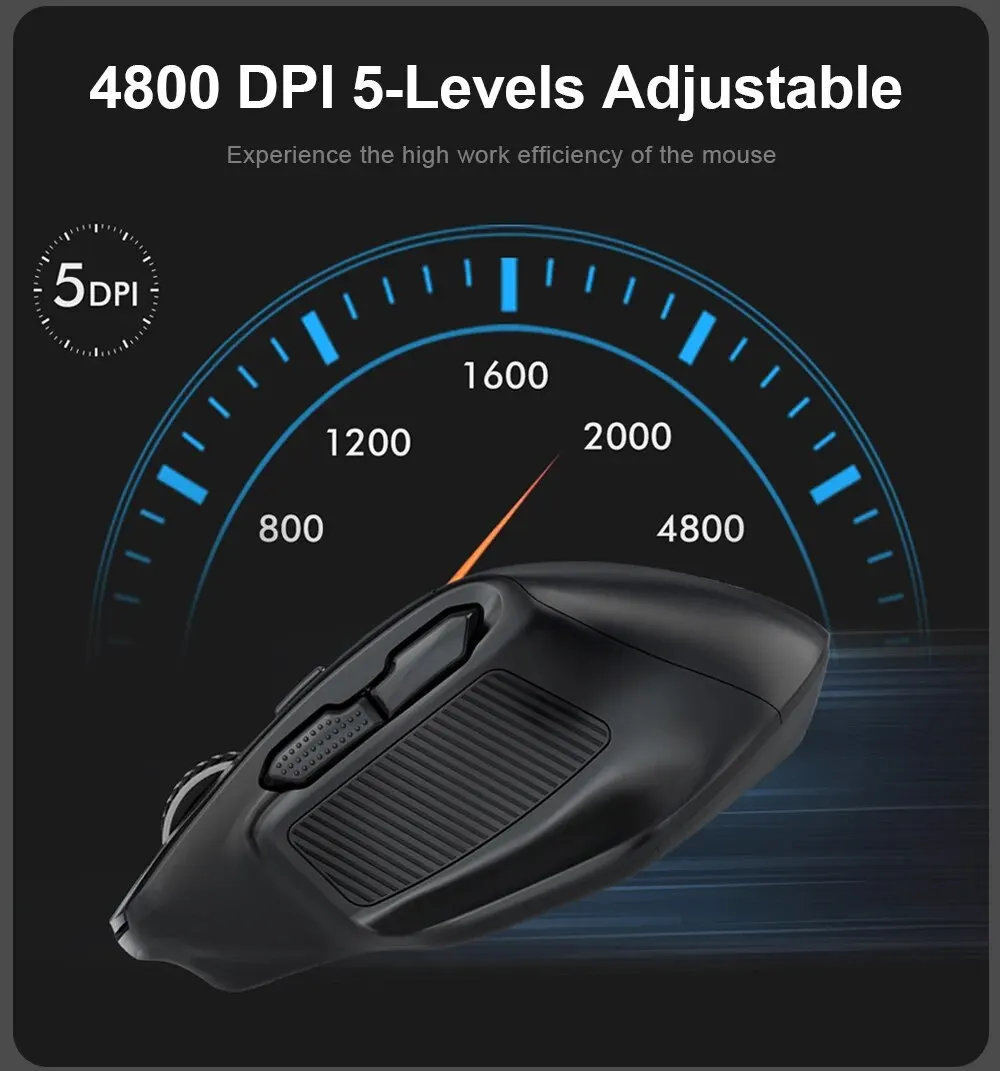 E-YOOSO X-31 USB 2.4G Wireless Gaming Große Maus Große Hände PAW3212 4800 DPI 5 Tasten für Gamer Mäuse Computer_voghion.com