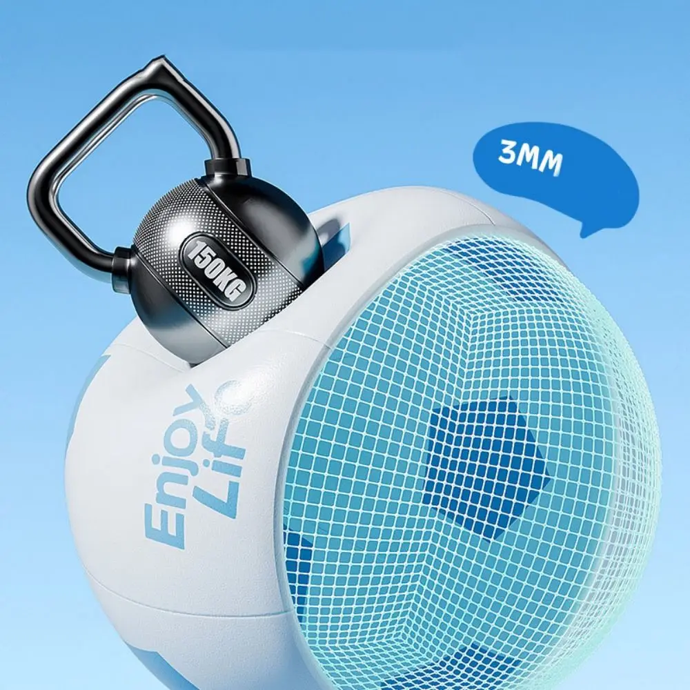 Slow Rising Squeeze Hand Ball Toys Sensory Integration Interactive Ball Inflatable Soccer Ball Training Upgrade and Thicken