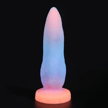 Huge Luminous Monster Dildo With Suction Cup Octopus Tentacle Artificial Penis Animal Dildos Anal Sex Toy For Women Adult 18+ 3