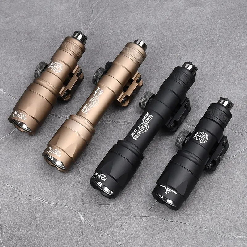 

WADSN SF Surefir M600 M300 M600C M300A Airsoft Powerful Flashlight Tactical Lantern Torch ​AR15 Scout Rifle Gun Weapon Light