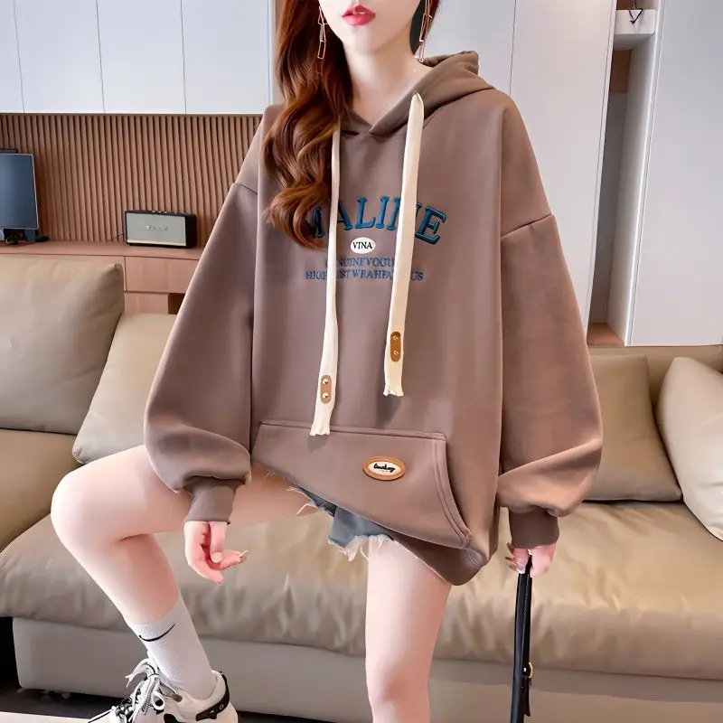 [GRAVER]★25SS★韓国人気★PARTOFYOU SWEATSHIRT Causal Drawstring Zip Up Hoodies Women Fashion Korean