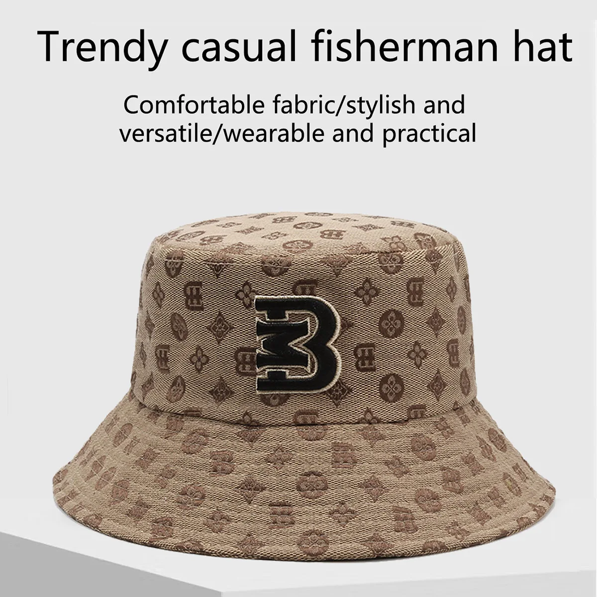 女士 Bucket Hat, Large Wide-Brimmed Outdoor Soft Cotton Solid Color Sun Hat, Portable Foldableable Hat, Fisherman Hat, Sun Hat