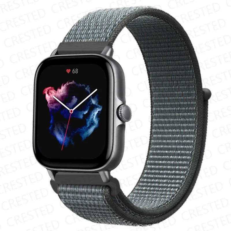 Nylon Sport Watch Band Bracelet - 20mm/22mm Adjustable Strap