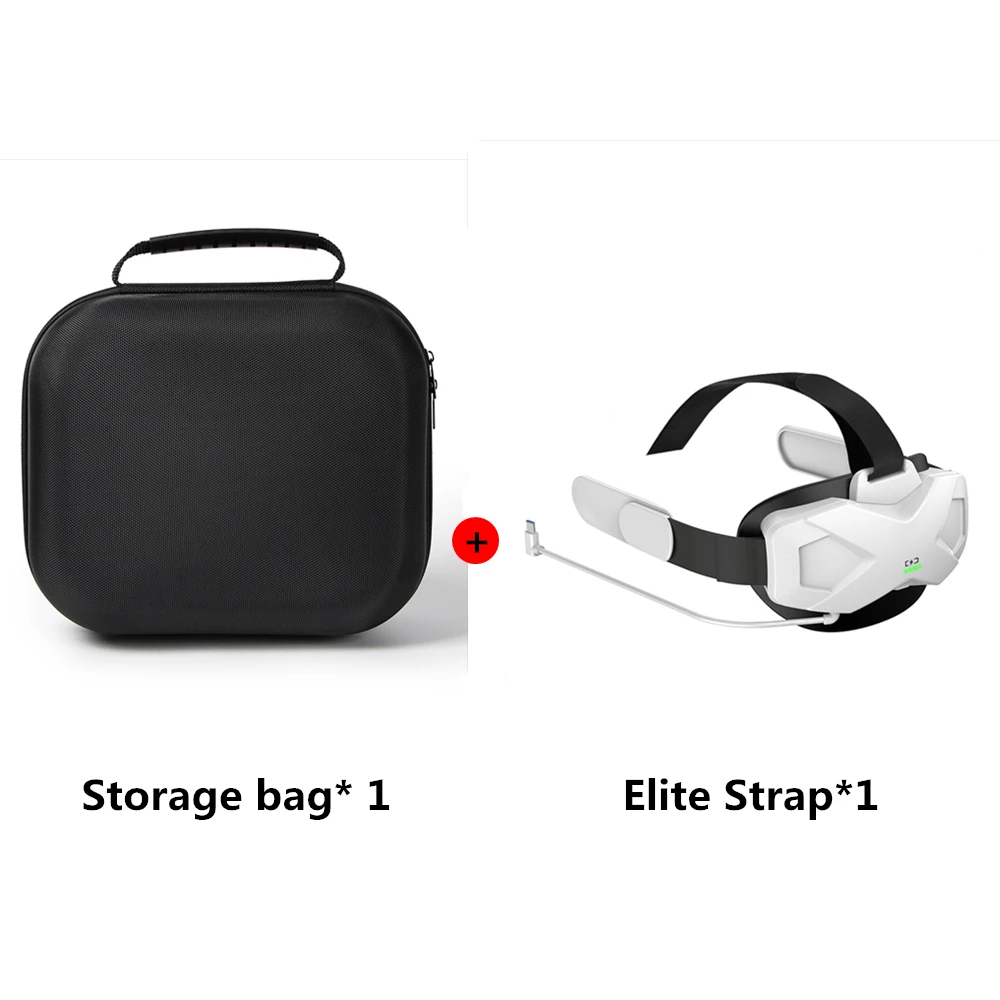 Strap For Oculus Quest 2 Battery Elite Halo Strap Adjustable With Battery Pack Protective Case for Oculus Quest2 VR Accessory 