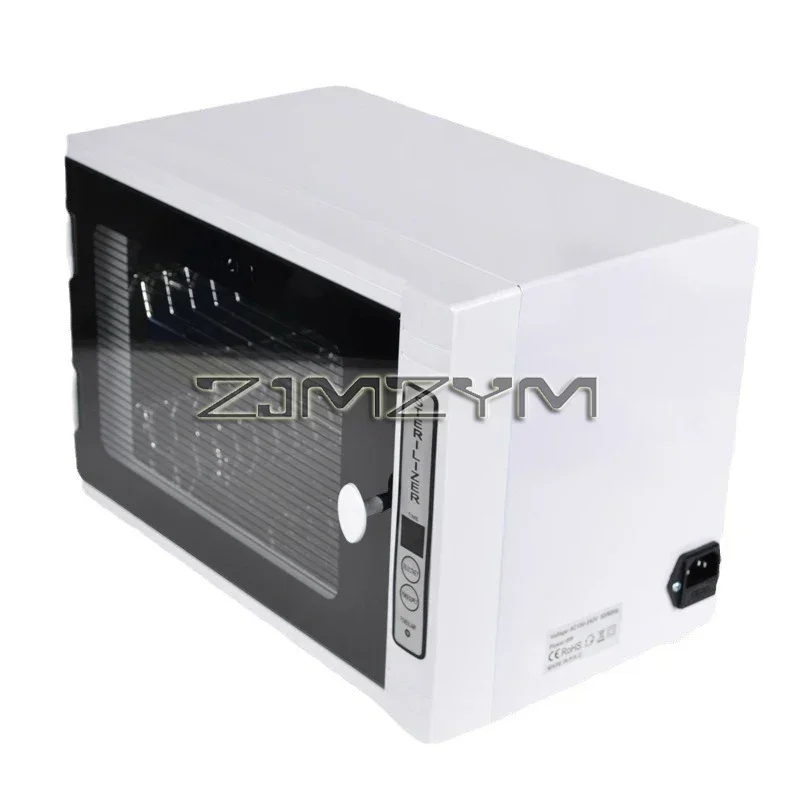 12L UV Light Sterilizer Nail Cleaner Box Barber Disinfection Cabinet Manicure Tools Ultraviolet Sanitizer Beauty Nail Equipment