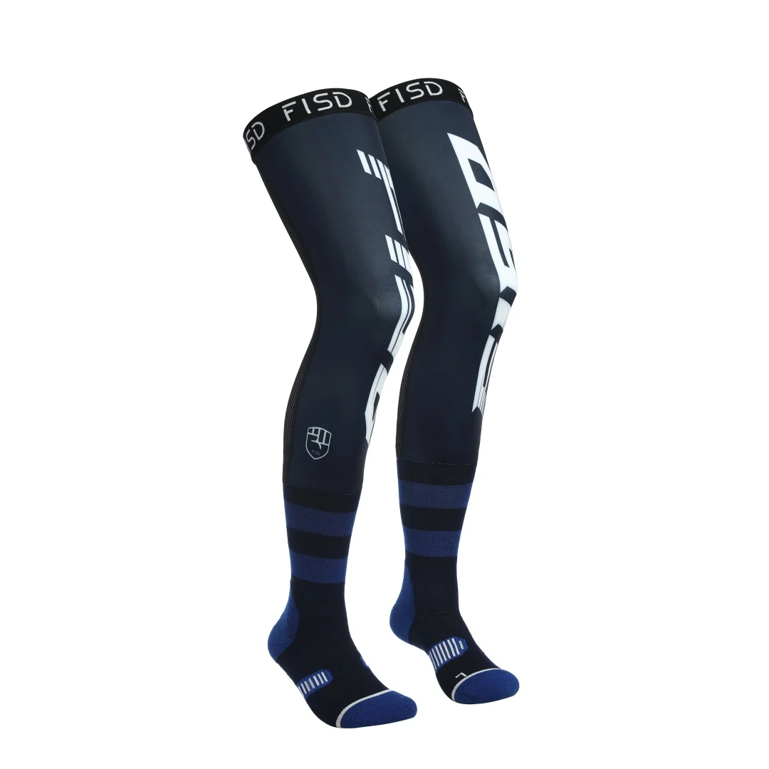 새로운 헬륨 FX 오토바이 압축 무릎 보호대 엔듀로 양말 탑 모토크로스 양말 MTB ATV MX 무릎 보호 스포츠 모토 양말