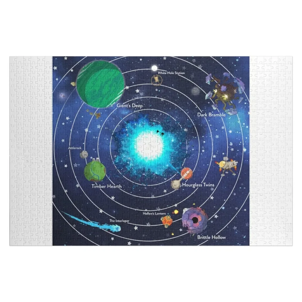 Outer Wilds Universe Jigsaw Puzzle Woods For Adults Jigsaw Custom Puzzle
