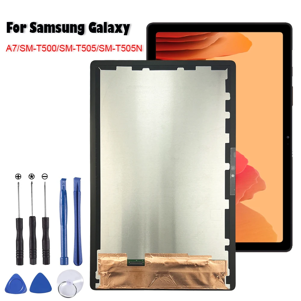 

New For Samsung Galaxy Tab A7 10.4“ 2020 SM-T500 SM-T505 T505 T500 LCD Display Touch Sensor Glass Screen Digitizer Assembly