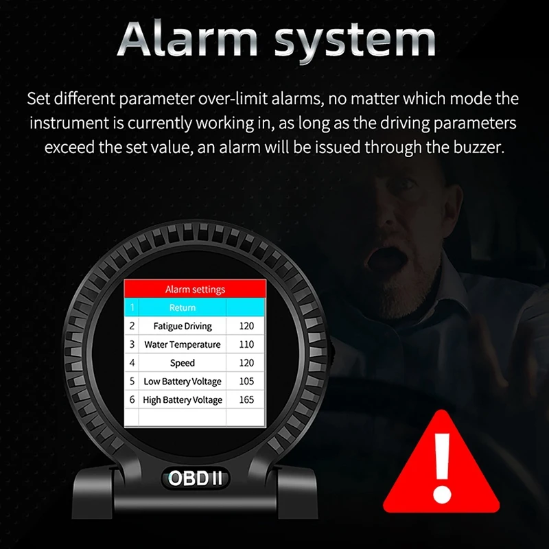 ڵ  ÷ OBD2 HUD Ƽ 跮  LCD HUD ÷ OBD2 ý,  Һ GPS ˶ ӵ