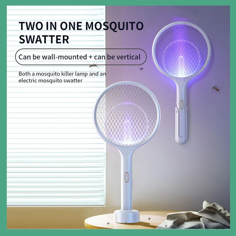 2 In 1 Fly Zapper Mosquito Racket