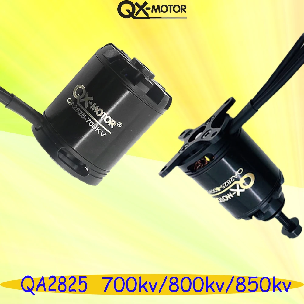 

QX-MOTOR QA2825(3548) 700/800/850kv Cw Ccw бесщеточный двигатель 2-6s Lipo максимальная тяга 4 кг для Fms Freewing RC самолет