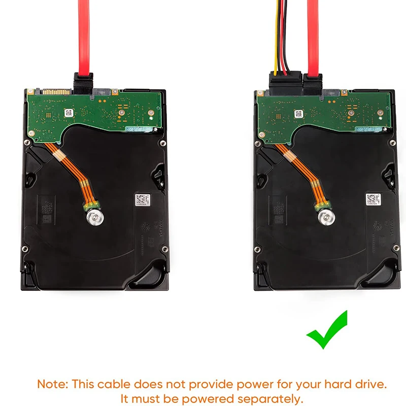 SATA III 케이블 6Gbps Sata 3.0 코드 각도 조절 SATA III 데이터 케이블 (잠금 래치 포함, Sata 2.5인치 SSD, 3.5인치 HDD 드라이브용)