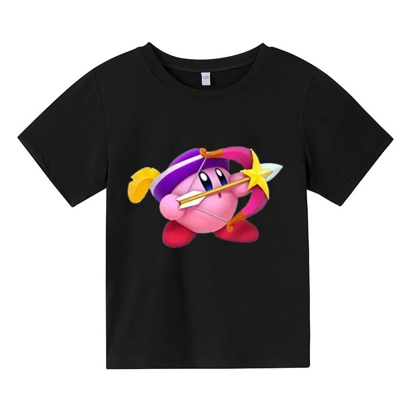 

Anima kawaii Cute Kabi Celebrity Painted Boys and Girls T-shirt 2-12 Year Old Children's Print Casual Fashion Outdoor T-shirt