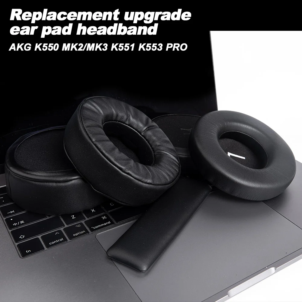 Replacement Earphone pads AKG K550 MK2/MK3 K551 K553 PRO Earpads Mesh cloth Memory Covers Sponge