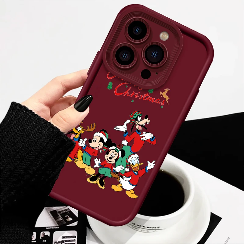 thumbnail image 1 of Funda de teléfono de TPU con dibujos animados de Mickey Friend para Apple iPhone, 15, 14, 13, 12, 11, XS, XR, X Pro Max Plus, 1 of 5