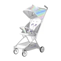 Pocket Baby Stroller Can Sit and Lie Down, Lightweight and Can Be Boarded, Baby Stroller Foldable Artifact Baby Stroller