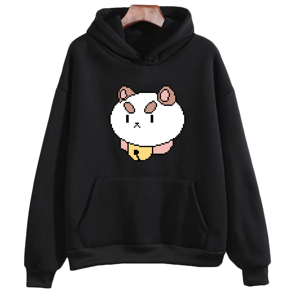 

Puppycat Женская милая/кавайная одежда с капюшоном с принтом кота распространенная Осенняя Повседневная Толстовка Y2k модные толстовки Аниме Толстовка