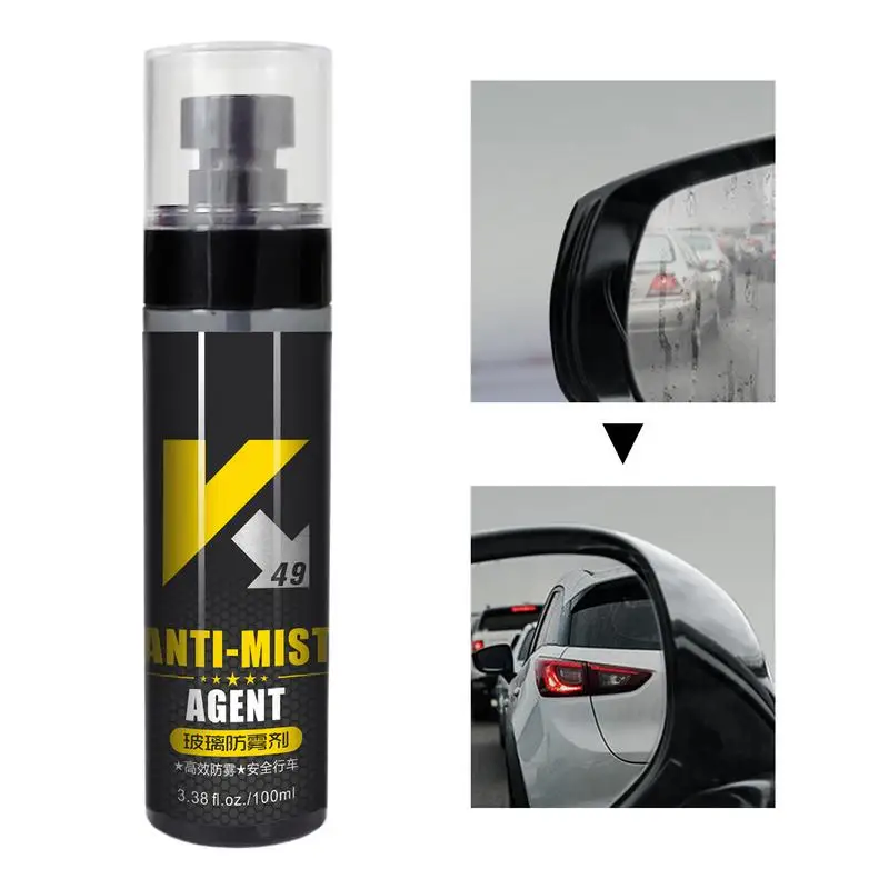 

car anti fog spray automotive portable Rainproof Anti Fog glass Spray Water Repellent Windshield Hydrophobic Coating for Sedans