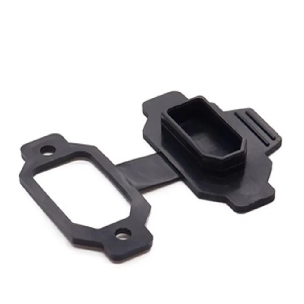 Amass XT90E Battery Connector Kits Mountable Connector Gold-plated XT90E Male Plug with Protective Cover Black Socket