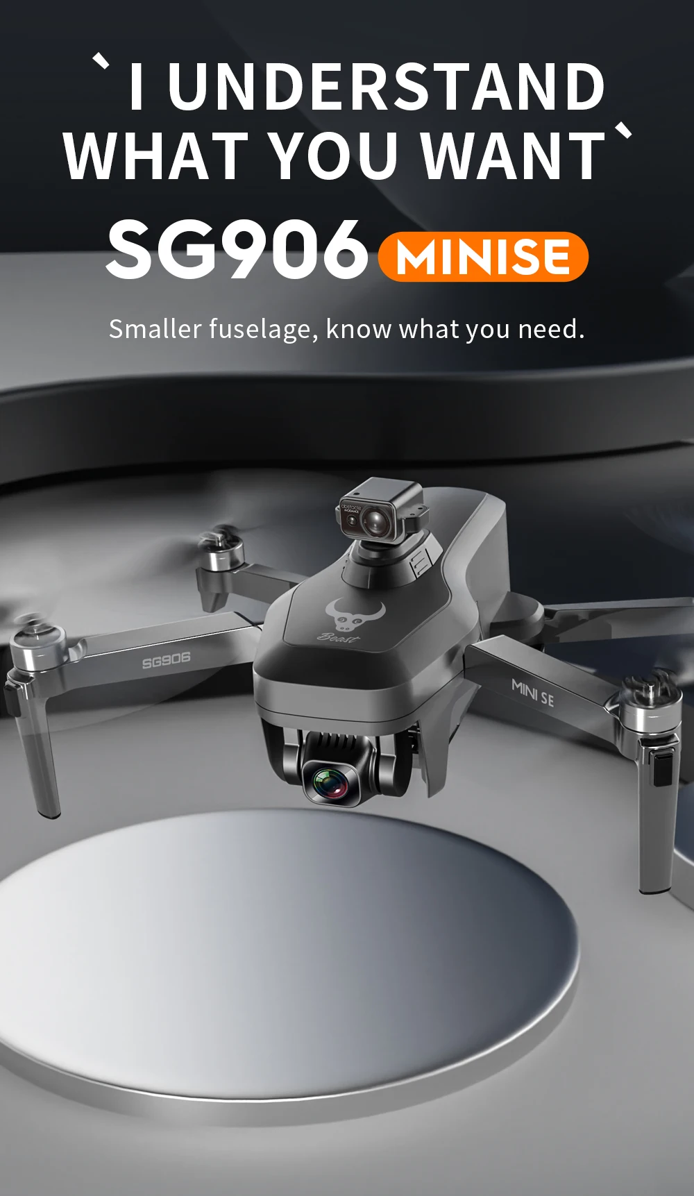 ZLL SG906 MINI SE Drone, Ee42 SG9O6 MINISE Smaller fuselage, know what you need