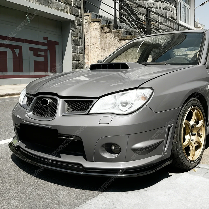 스바루 임프레자 WRX STI 2006 2007 프론트 범퍼 립 스포일러 스플리터 디퓨저 튜닝 가드 자동차 액세서리 바디 키트