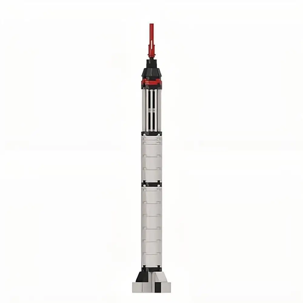 

The First Manned Suborbital Vehicle Model 1:110 Scale 60 Pieces Toys MOC Build