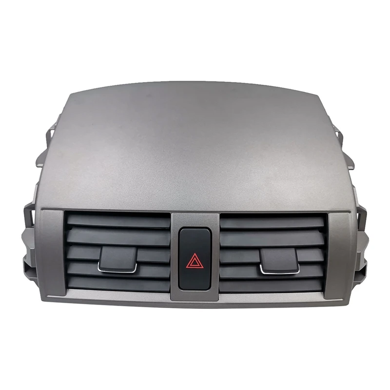 Car Center Dash A/C Outlet Air Vent Panel With Emergency Switch For Toyota Corolla 2008-2013 55670-02160 55663-02060