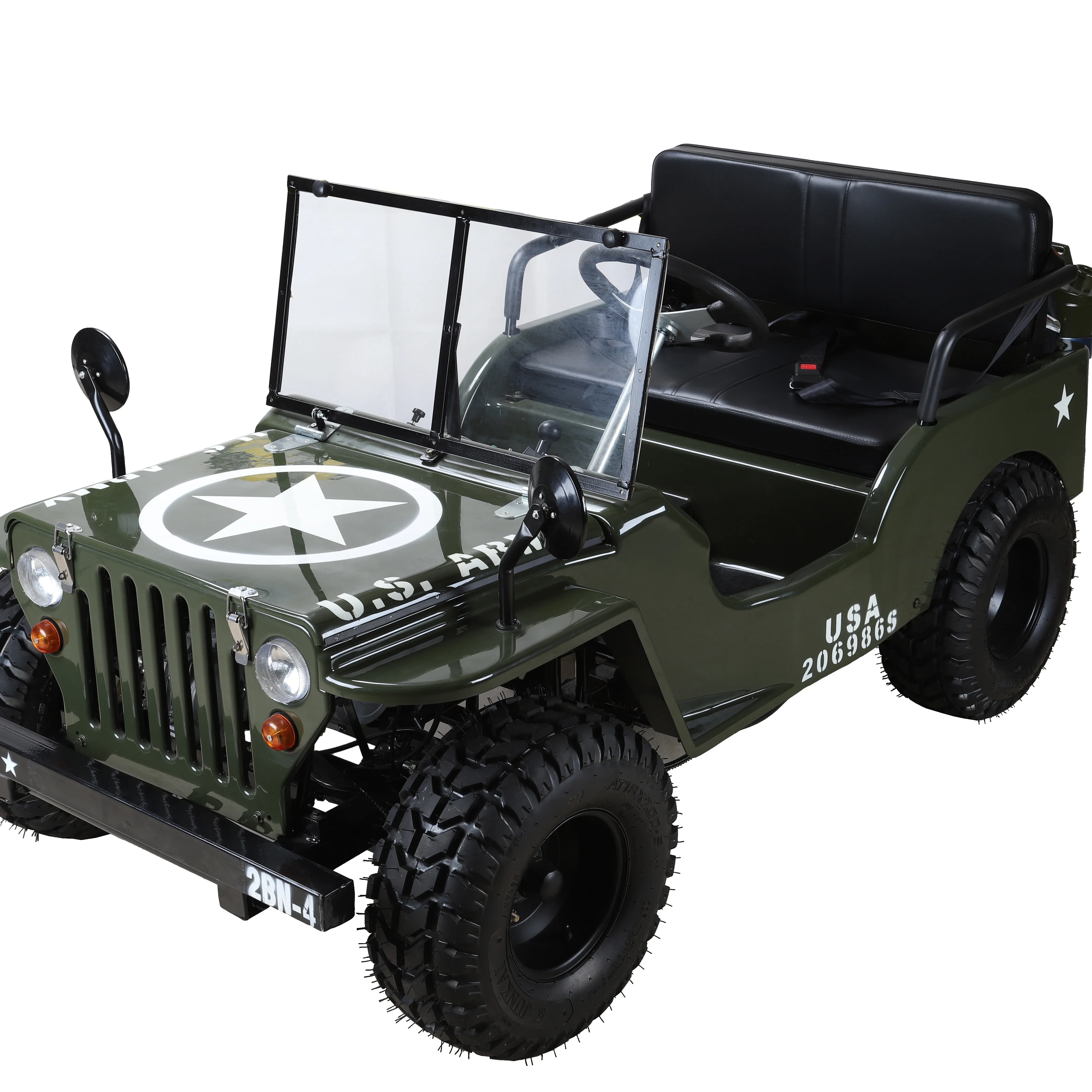 

Новый молодежный 150CC Mini Je ep для детей Go Karts Willys для продажи jeep ATV багги (G7-07)