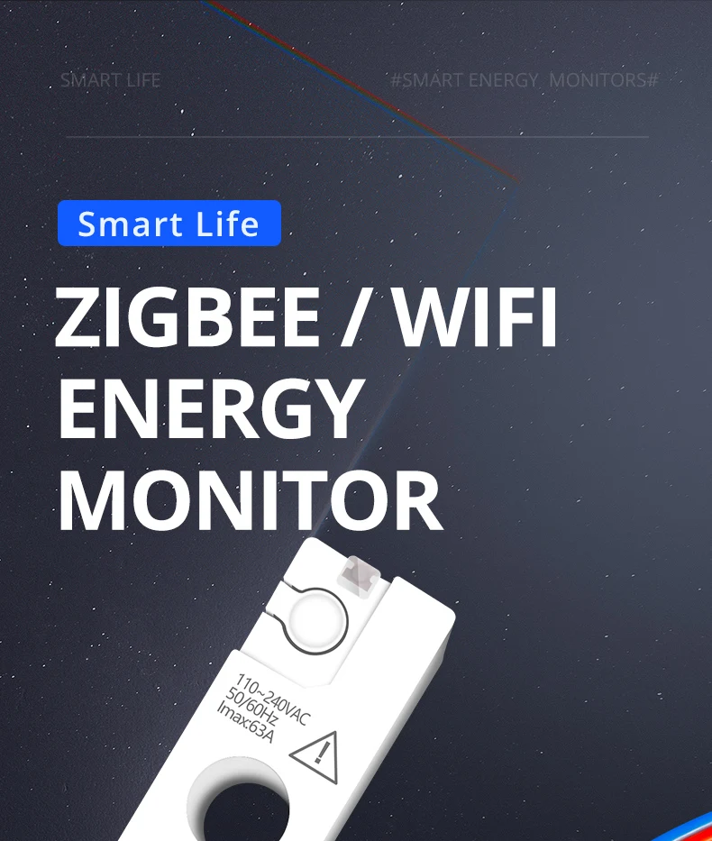 yagusmart casa inteligente monitor de energia wi fi medidor energia elétrica tuya app controle remoto casa inteligente