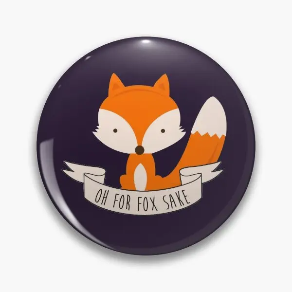 

Мягкая булавка-пуговица Oh For Fox, Женский декор, милый подарок из мультфильма, забавная одежда, шляпа, воротник, креативная булавка на лацкан для влюбленных, металлическая модная булавка