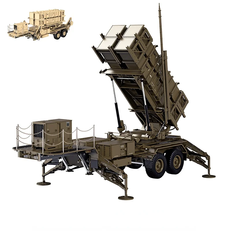 1/12 RC 8X8 Drive Military Truck Trailer Professional Electric Heavy Hill Climbing Off-road Truck Dump Truck Semi-trailer 2