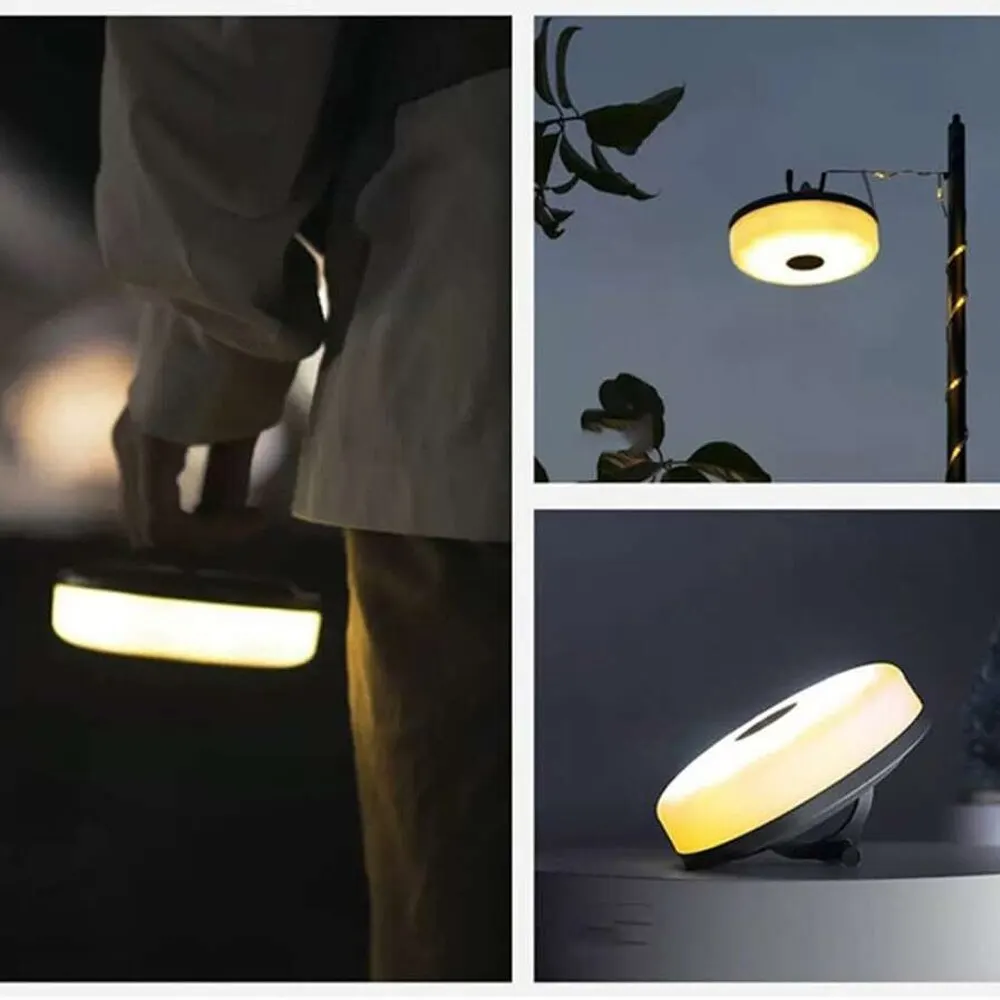 LED Rechargeable Camping Lamp Atmosphere 10M IPX4 Waterproof Recyclable Light Belt for Outdoor Garden Decoration Tent Room