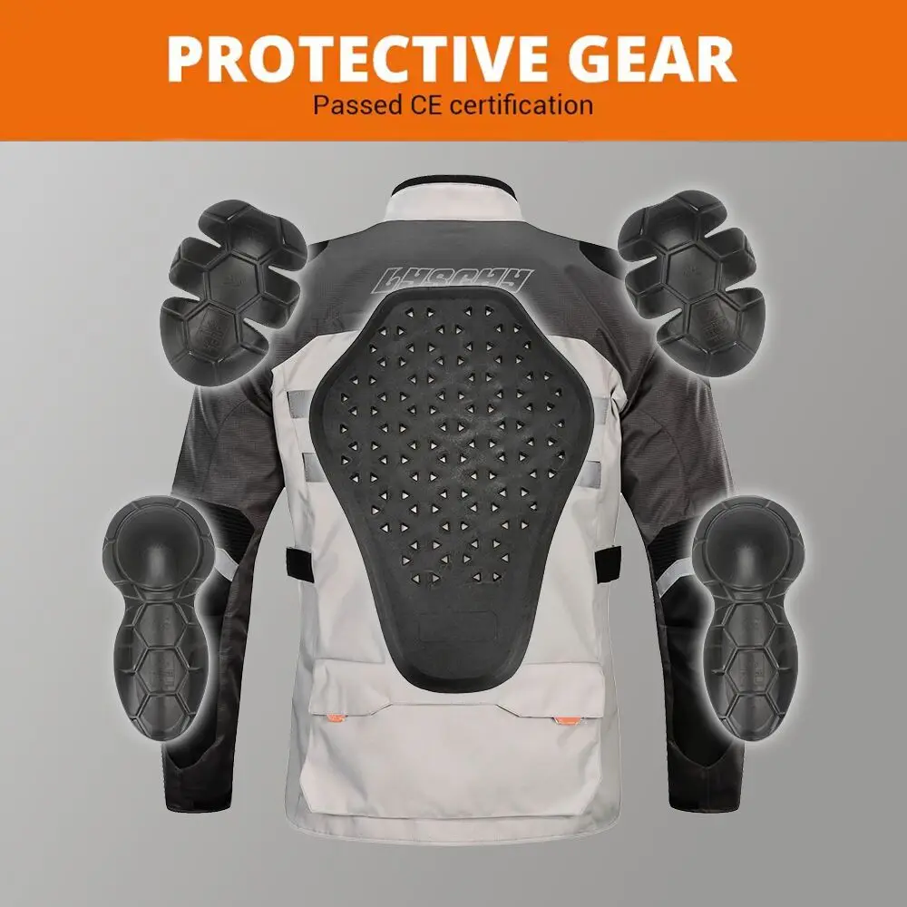 LYSCHY Motorcycle Jacket Pants Suit Cold-proof Waterproof Winter